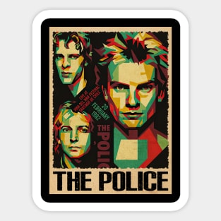 Every Breath You Take Pay Tribute to The Polices Catchy Melodies and Distinctive Sound Sticker